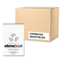 Enviroshades Steno Pad, Gregg Rule, White Cover, 80 Gray 6 X 9 Sheets, 24 Pads/carton, Ships In 4-6 Business Days