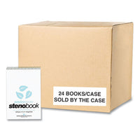 Enviroshades Steno Pad, Gregg Rule, White Cover, 80 Blue 6 X 9 Sheets, 24 Pads/carton, Ships In 4-6 Business Days