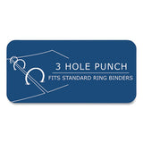 Notebook Filler Paper, 3-hole, 8 X 10.5, Wide-legal Rule, 200-pack