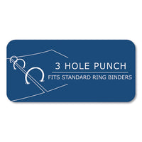 Graph Filler Paper, 3-hole, 8.5 X 11, Quadrille: 4 Sq/in, 80 Sheets/pack, 24 Packs/carton, Ships In 4-6 Business Days