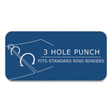 Notebook Filler Paper, 3-hole, 8 X 10.5, Wide-legal Rule, 300-pack
