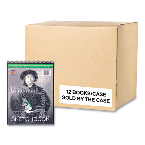 Sketch Pad, Unruled, Rembrandt Photography Cover, (30) 9 X 12 Sheets,12/carton, Ships In 4-6 Business Days