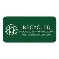 Recycled Legal Pad, Wide-legal Rule, 8.5 X 11, White, 40 Sheets, Dozen
