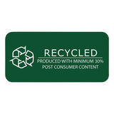 Recycled Legal Pad, Wide-legal Rule, 8.5 X 11, White, 40 Sheets, Dozen
