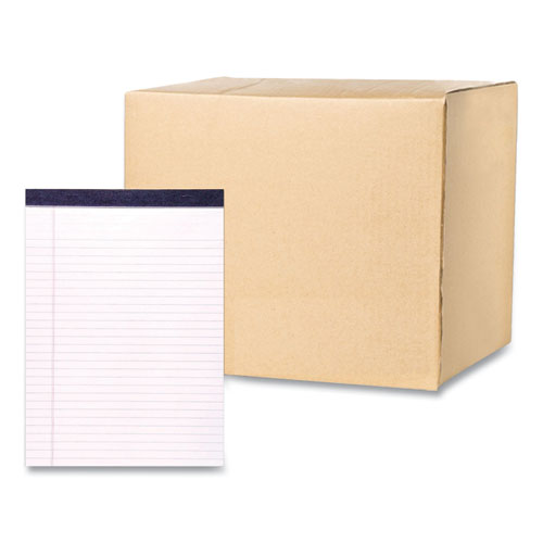 Legal Pad, 50 White 8.5 X 11 Sheets, 72/carton, Ships In 4-6 Business Days