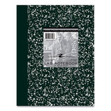 Lab And Science Notebook, Quadrille Rule (5 Sq In), Green Marble Cover, (60) 10.13 X 7.88 Sheets, 24/ct,ships In 4-6 Bus Days