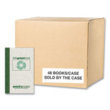 Little Green Memo Book, Narrow Rule, Gray Cover, (60) 5 X 3 Sheets, 48/carton, Ships In 4-6 Business Days