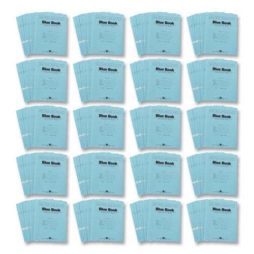 Examination Blue Book, Wide/legal Rule, Blue Cover, (6) 8.5 X 7 Sheets, 1,000/carton, Ships In 4-6 Business Days