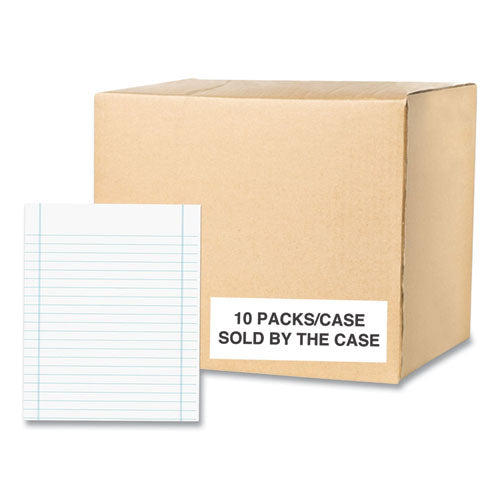 New York Exam Paper, 8 X 10, Wide/legal Rule, 250 Sheets/pack, 10 Packs/carton, Ships In 4-6 Business Days