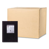 Lab And Science Black Notebook, Quad Rule (5 Sq/in), Black Cover, (60) 11 X 8.5 Sheets, 24/carton, Ships In 4-6 Business Days