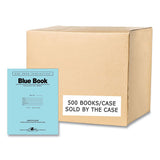 Recycled Exam Book, Wide/legal Rule, Blue Cover, (8) 11 X 8.5 Sheets, 500/carton, Ships In 4-6 Business Days