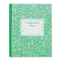 Grade School Ruled Composition Book, Manuscript, Green, 9.75 X 7.75, 50 Sheets