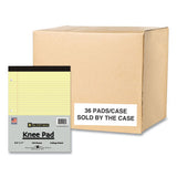 Stiff-back Pad, Medium/college Rule, 100 Canary 8.5 X 11 Sheets, 36/carton, Ships In 4-6 Business Days