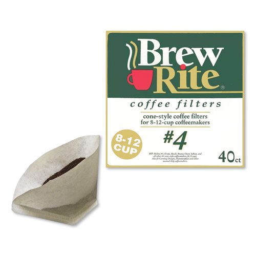 Coffee Filters, Cone Style, 40-box