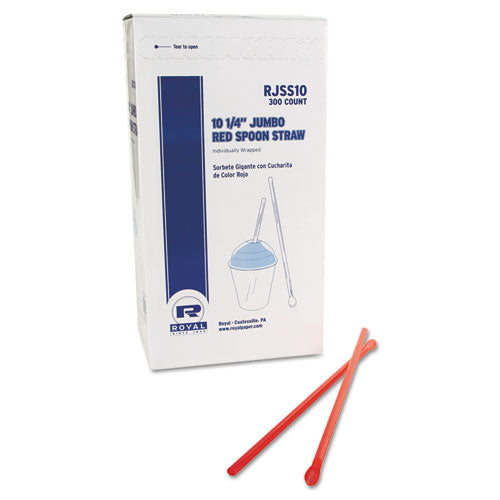 AmerCareRoyal® Jumbo Spoon Straw