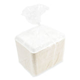 Bagasse Pfas-free Food Tray, 5-compartment, 8.26 X 10.23 X 0.94, White, Bamboo/sugarcane, 500/carton