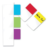 Removable Page Flags, Red-blue-green-yellow-purple, 100-color, 500-pack