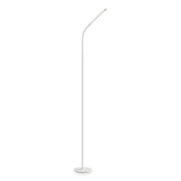 Resi Led Floor Lamp, Gooseneck, 60" Tall, White, Ships In 1-3 Business Days