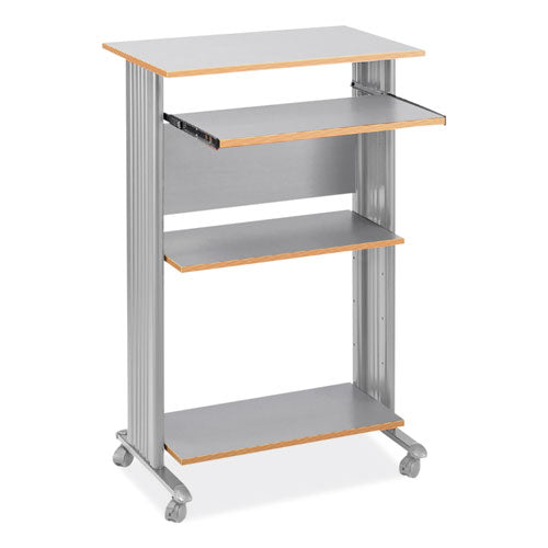 Muv Standing Desk, 29.5" X 22" X 45", Gray, Ships In 1-3 Business Days