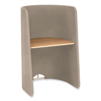 Roam Touchdown Workstation, 33" X 30" X 51.5", Beech/tan, Ships In 1-3 Business Days