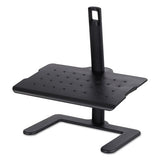 Height-adjustable Footrest, 20.5w X 14.5d X 3.5 To 21.5h, Black