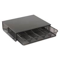 One Drawer Hospitality Organizer, 5 Compartments, 12 1-2 X 11 1-4 X 3 1-4, Bk