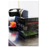 3 Drawer Hospitality Organizer, 7 Compartments, 11 1-2w X 8 1-4d X 8 1-4h, Bk