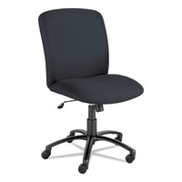 Uber Big And Tall Series High Back Chair, Supports Up To 500 Lbs., Black Seat-black Back, Black Base