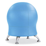 Zenergy Ball Chair, Backless, Supports Up To 250 Lb, Baby Blue Vinyl, Ships In 1-3 Business Days