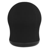 Zenergy Swivel Ball Chair, Black Seat-black Back, Black Base