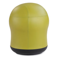 Zenergy Swivel Ball Chair, Backless, Supports Up To 250 Lb, Green Seat Vinyl, Ships In 1-3 Business Days