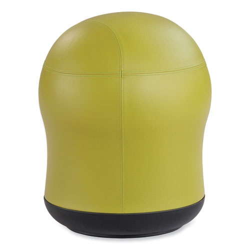 Zenergy Swivel Ball Chair, Backless, Supports Up To 250 Lb, Green Seat Vinyl, Ships In 1-3 Business Days