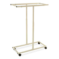 Mobile Vertical File, 12 Hanging Clamps, 39.25w X 16d X 52h, Tan, Ships In 1-3 Business Days