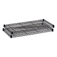 Commercial Extra Shelf Pack, 48w X 18d X 1h, Steel, Black, 2/pack