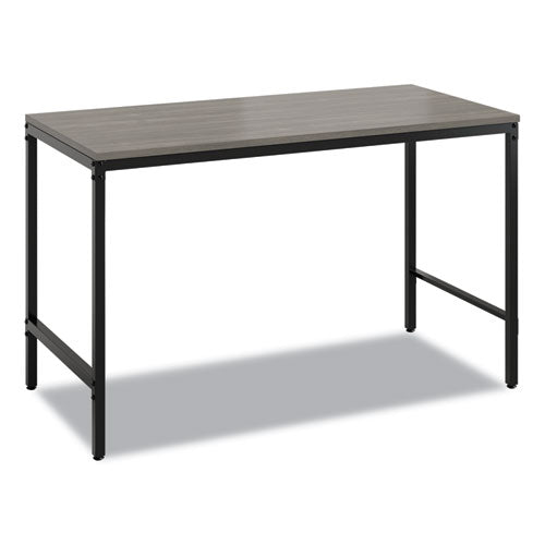 Simple Work Desk, 45.5" X 23.5" X 29.5", Gray