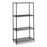 Industrial Wire Shelving, Four-shelf, 36w X 18d X 72h, Metallic Gray, Ships In 1-3 Business Days