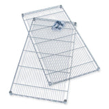 Industrial Extra Shelf Pack, 36w X 18d X 1.5h Steel, Metallic Gray, 2/pack, Ships In 1-3 Business Days