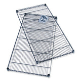 Industrial Extra Shelf Pack, 36w X 24d X 1.5h, Steel, Black, 2/pack, Ships In 1-3 Business Days