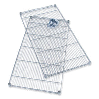 Industrial Extra Shelf Pack, 36w X 24d X 1.5h, Steel, Metallic Gray, 2/pack, Ships In 1-3 Business Days