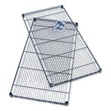 Industrial Extra Shelf Pack, 48w X 18d X 1.5h, Steel, Black, 2/pack