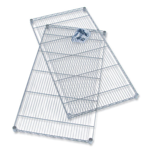 Industrial Extra Shelf Pack, 48w X 24d X 1.5h, Steel, Metallic Gray, 2/pack