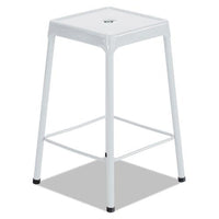 Stool,bar Height,steel,wh