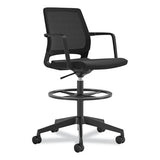 Medina Extended-height Chair, Supports Up To 275 Lb, 23" To 33" High  Black Seat,  Black Back/base,ships In 1-3 Business Days