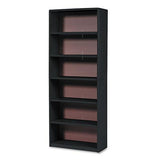 Bookcase,6shf,80"h,bk