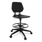 Commute Extended Height Task Chair, Up To 275 Lb, 22.25" To 32.25" Seat Height, Black Seat/back/base, Ships In 1-3 Bus Days