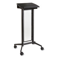 Impromptu Lectern, 26.5 X 18.75 X 46.5, Black, Ships In 1-3 Business Days