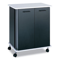 Refreshment Stand, Engineered Wood, 9 Shelves, 29.5" X 22.75" X 33.25", Black/white, Ships In 1-3 Business Days