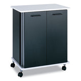Refreshment Stand, Engineered Wood, 9 Shelves, 29.5" X 22.75" X 33.25", Black/white, Ships In 1-3 Business Days