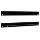 E-z Stor Steel Project Centers, Wall Mount Bracket Set, Black