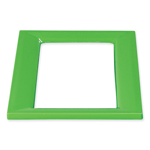 Mixx Recycling Center Lid, 9.87w X 19.87d X 0.82h, Green, Ships In 1-3 Business Days